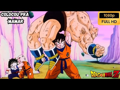 GOKU VS NAPPA: É MAIS DE 8000 | LUTA COMPLETA | DRAGON BALL Z SAGA DOS SAYAJINS