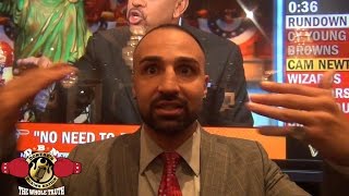 MALIGNAGGI: "WHAT IS HE (ROMAN GONZALEZ) THE BEST AT, GETTING HIT!?"