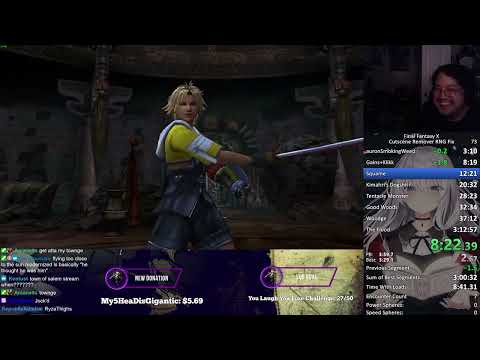 Final Fantasy X Speedrun - Cutscene Remover with RNG Fix in 3:10:40