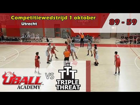 UBALL U16 vs Triple ThreaT U16 - 1 oktober 2022