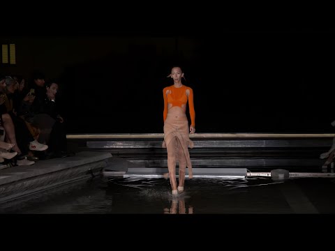 Cutouts galore & cords by Andrea Adamo Paris Spring/Summer 2023 | FashionTV | FTV