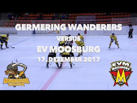 Highlights Germering Wanderers vs EV Moosburg - 17. Dezember 2017