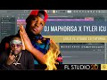 DJ Maphorisa X Tyler ICU Izolo FL Studio Tutorial Mpura Daliwonga Visca Madumane 2021