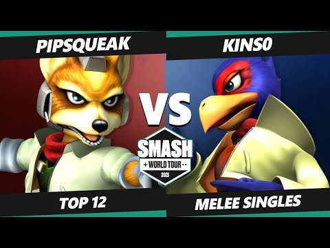 SWT EU RF Top 12 - Pipsqueak (Fox) Vs. Kins0 (Falco) SSBM Smash Melee Tournament