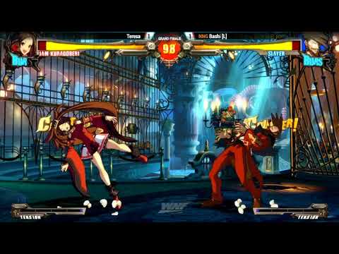 Guilty Gear XRD Rev 2 Grand Final WNF EVO 2018 Edition Teresa vs Bashi