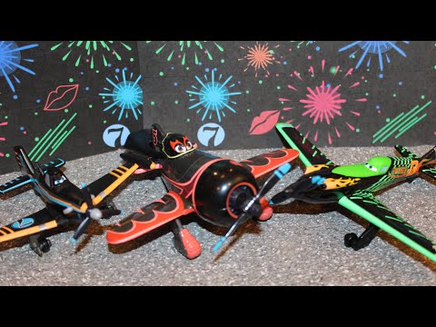 Mattel Disney Planes Midnight Flyers Dusty Ripslinger El Chupacabra (Super Chases) Cancelled