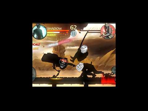Troll Face Shadow Fight 2 edit #shorts #shadowfight2
