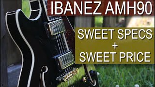 Video thumbnail for The COOLEST Hollowbody? Ibanez Artcore Expressionist AMH90 Review by Joey the Guitar Player