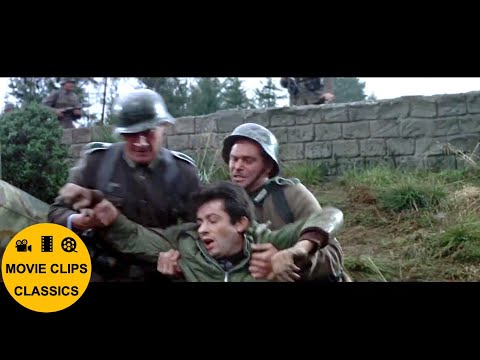 633 Squadron (1964) - Bergman is captured