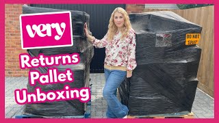 Unboxing TWO Customer RETURNS PALLETS from VERY