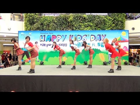 160110 Project Alice cover AOA - Miniskirt + Get Out + Heart Attack @Paradise Park 2016 (Final)