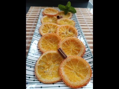 Naranjas confitadas