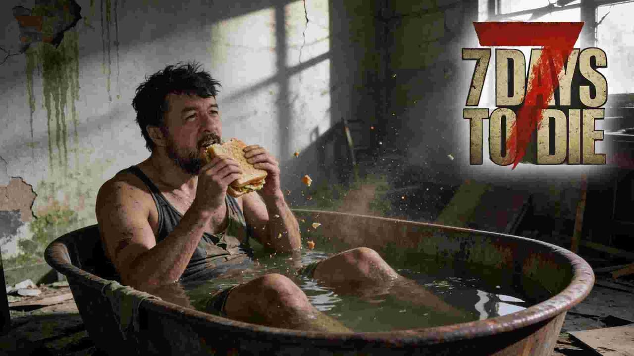 ¿PISCINA O PALANGANA? 🧼 | 7 DAYS TO DIE  EP.5