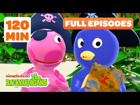 Captain Uniqua & Pirate Pablo Search for Treasure! + MORE Full Episodes| The Backyardigans