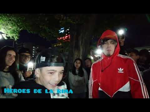 El menor vs Aguilera 4tos héroes de la rima 2k18