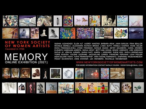 Memory, exhibition by the New York Society of Women Artists, January 2021