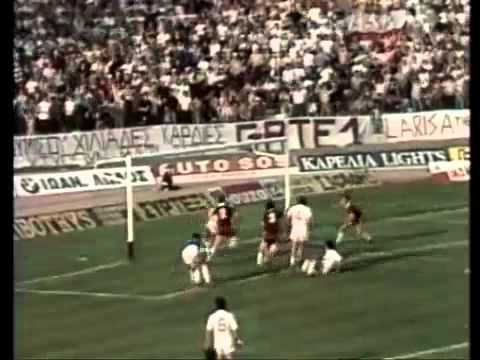 UEFA Cupsieger Cup: 24.10.1984 AE Larissa - Servette FC 2:1