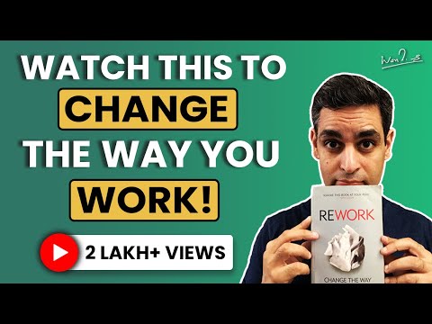 Top 5 learnings from Rework by Jason Fried | Rework Summary in Hindi | Ankur Warikoo Books