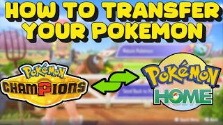 How to Transfer Pokémon Between Pokémon Champions & Pokémon HOME (Full Guide)