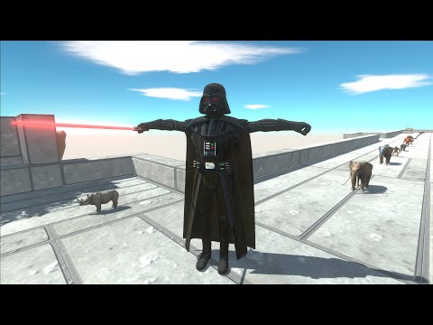 - NEW UNIT ! DARTH VADER DEATH RUN - Animal Revolt Battle Simulator