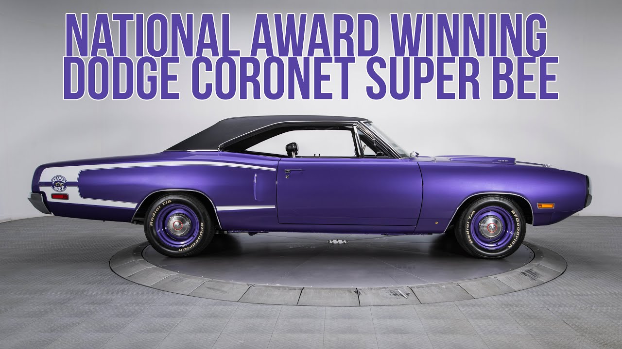 Award-Winning 1970 Dodge Coronet Super Bee 440 Six Pack Is Mopar 
