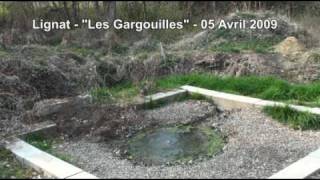 preview picture of video 'Source D'auvergne - Lignat Les gargouilles 20090405'