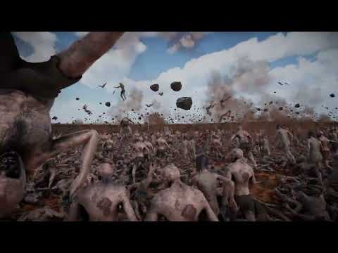 8,000 Archers & Catapults vs. 64,000 Zombies Ultimate Epic Battle Simulator 2 UEBS2