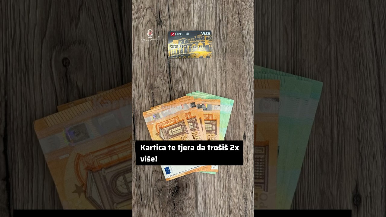 Kartica te tjera da trošiš DUPLO više! 💳 #financije  #onovcu  #psihologija