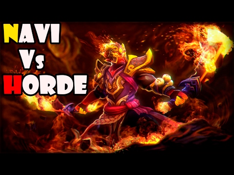 NATUS VINCERE vs HORDE with Jungling Ember Spirit