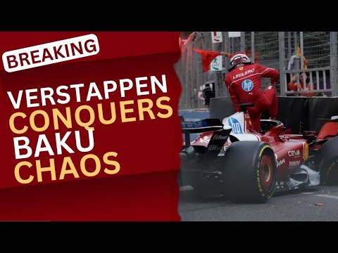 Verstappen Survives Record 6 Red Flags | Baku Qualifying Madness
