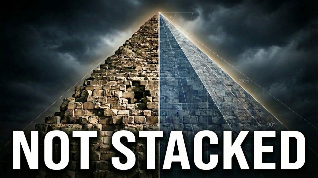 The Great Pyramid Was Not Stacked — It Was Engineered