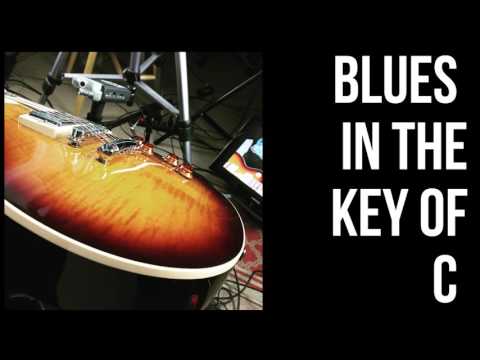 Blues Jam Track in the Key of C - 12/8 Time - Medium Tempo