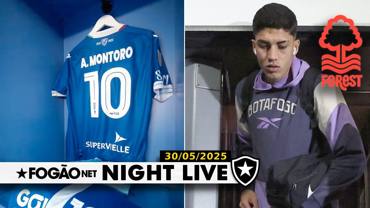 NIGHT LIVE | Botafogo chega a acordo com Vélez por Montoro e gosta de proposta da Inglaterra por Jair