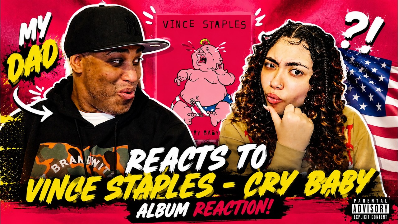 MY DAD REACTS TO Vince Staples - Cry Baby ALBUM REACTION
