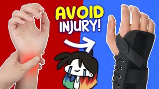 Artists, Protect Your WRIST & EYES (with these tips)!