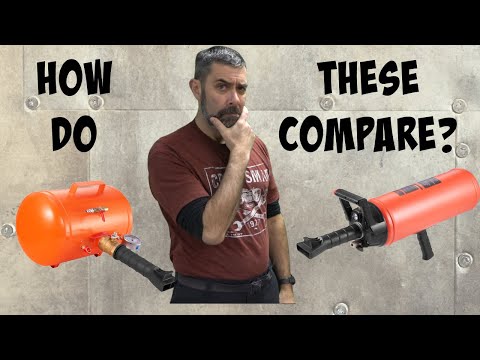 Two Tire Bead Blasters From Vevor. Cheetah Style and Bazooka Style.
