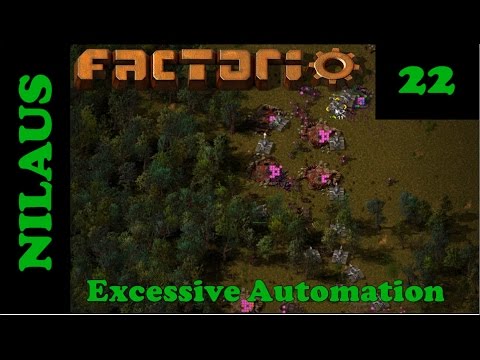 Factorio S8E22 - The Northern Offensive; casualty is UPS
