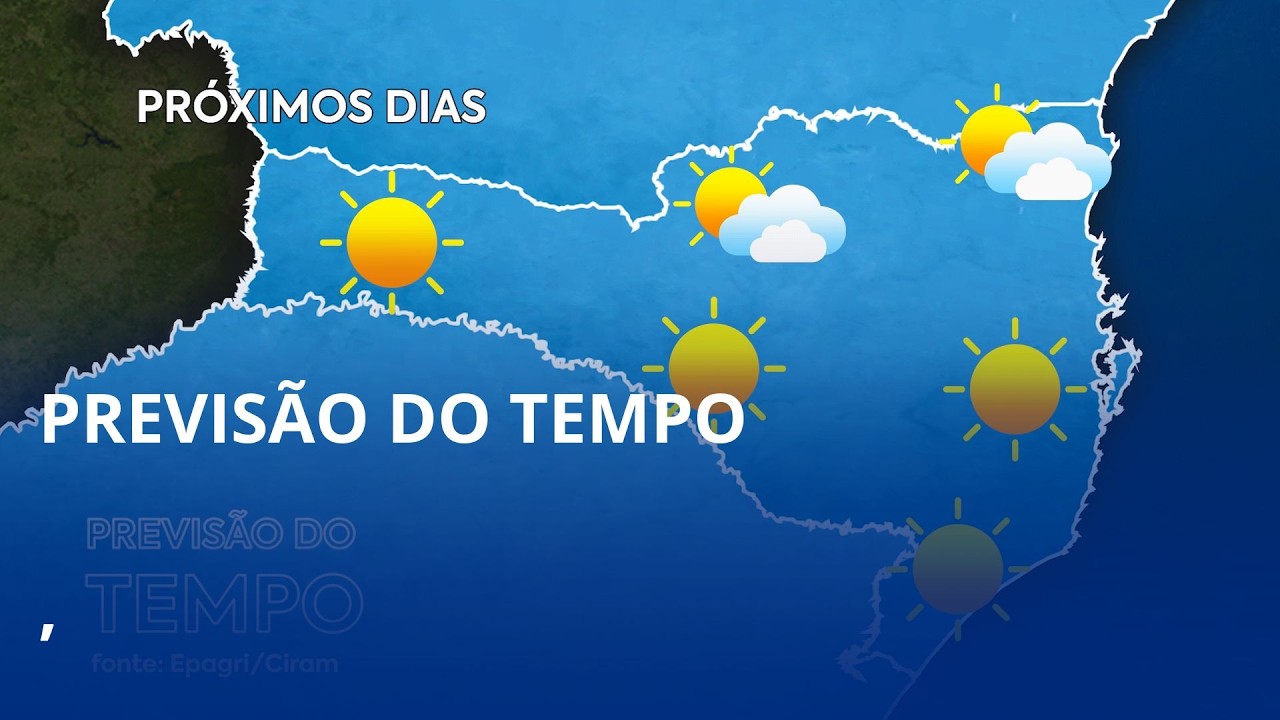 Semana começa com frio intenso e termina com possibilidade de 30 graus em parte do estado