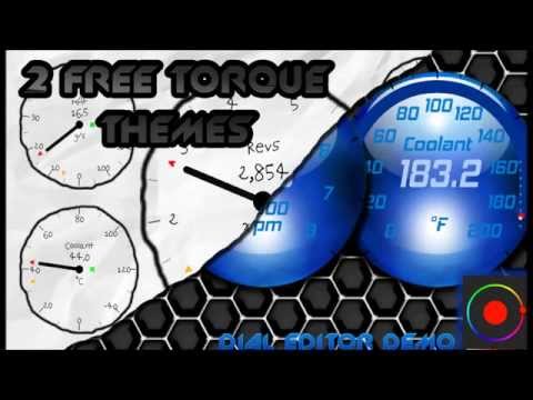 2 Free Torque Themes OBD 2 II Video