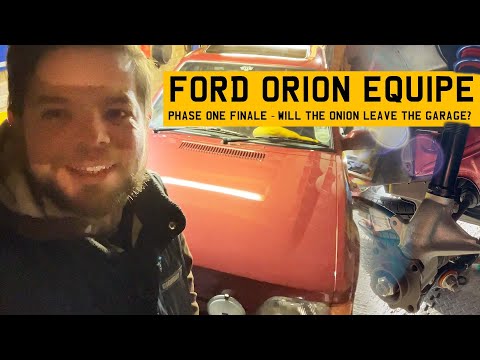 1990 Ford Orion Equipe Project Part 10 - Phase one finale! Will The Onion leave the garage?
