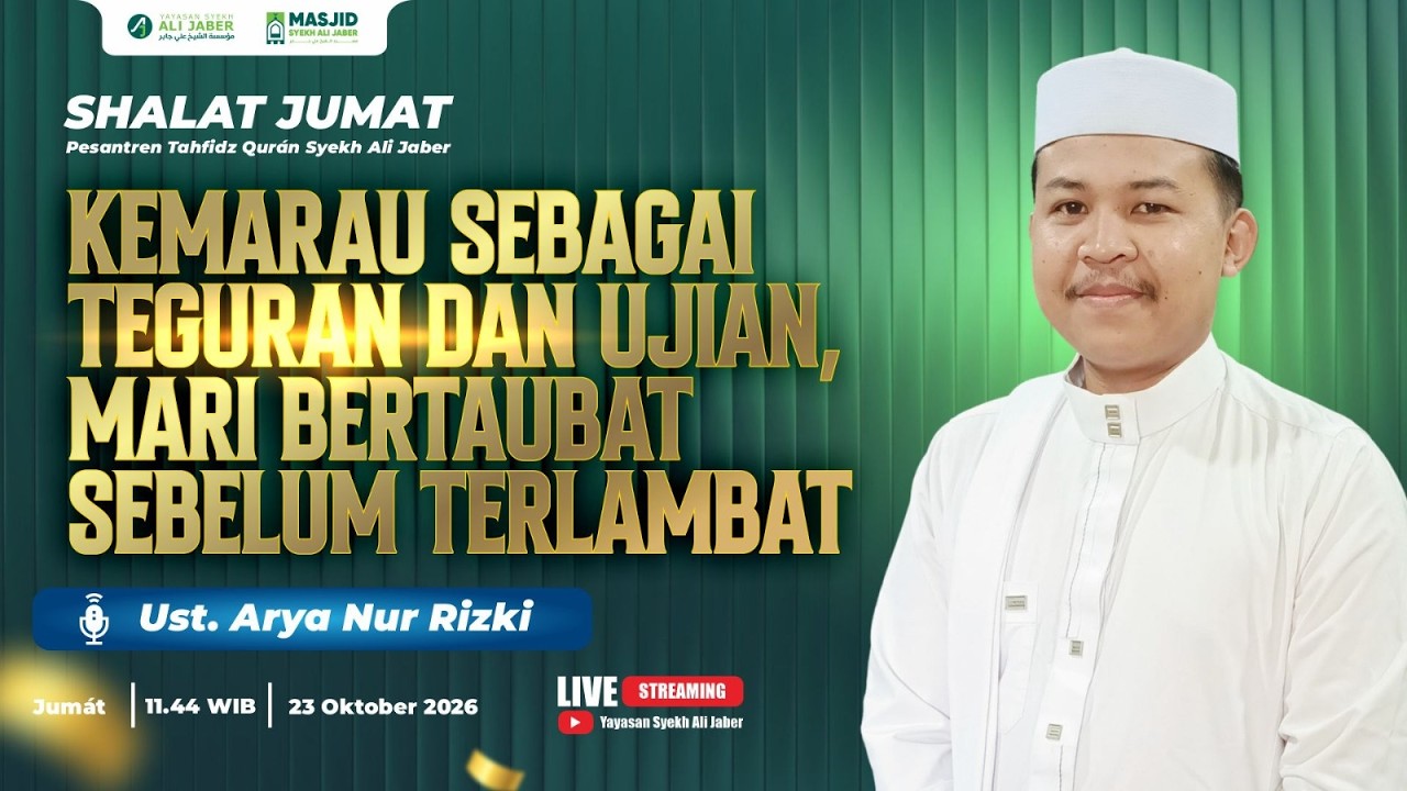 KEMARAU SEBAGAI TEGURAN DAN UJIAN, MARI BERTAUBAT SEBELUM TERLAMBAT // MASJID SYEKH ALI JABER