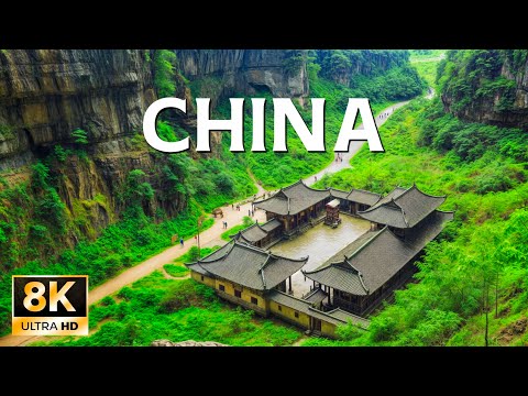 CHINA 8K ULTRA HD | A Journey Through China’s Vast Beauty With Piano Music | (8K Nature Relaxing)