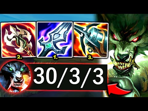 WARWICK TOP IS THE #1 MOST HATED TOPLANER IN 2025 (BROKEN) - 2025 Warwick TOP Gameplay Guide