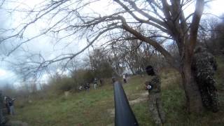 preview picture of video 'ZOMBIE APOCALYPSE!!! Paintball Big Game at Blastcamp'
