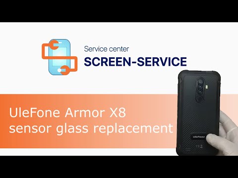 UleFone Armor X8 sensor glass replacement