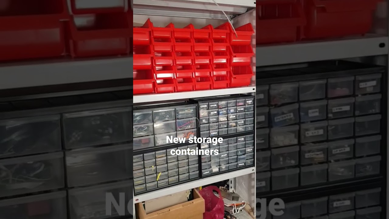 New storage containers #electronics #pcb #laboratory