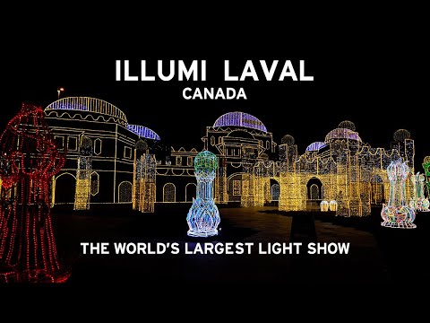 🇨🇦 Illumi Laval, Canada - The largest light show in the world - Summer 2022 [4K]