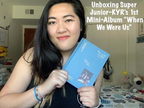Unboxing Super Junior KRY's First Mini Album "When We Were Us"