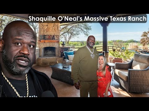 Shaquille O’Neal’s Massive Texas Ranch – From NBA Dominance to a Laid Back Lifestyle