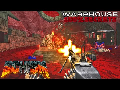 BRUTAL DOOM v21 SCHISM - Warphouse [100% SECRETS]